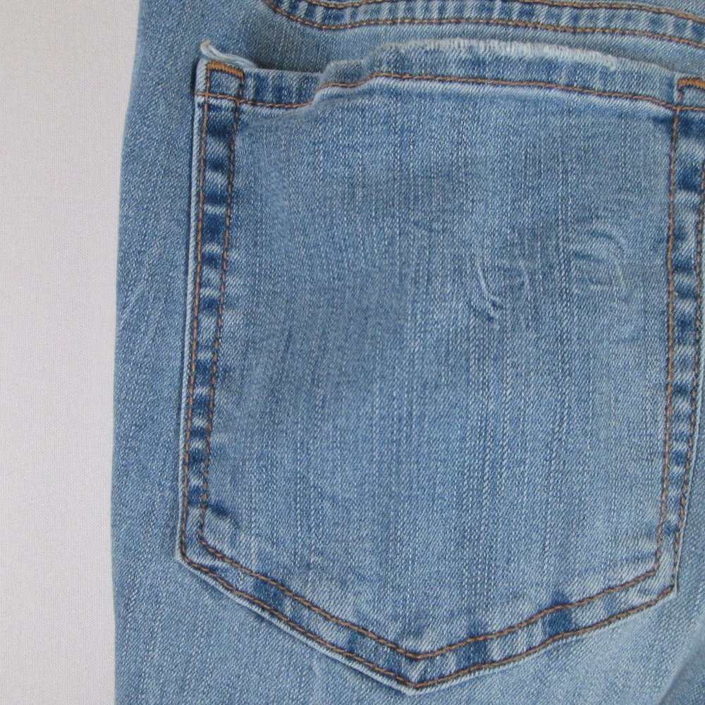 Aeropostale Womens Distress Ankle Jegging Blue Jeans Size 12 Pre-owned G… - Picture 6 of 8